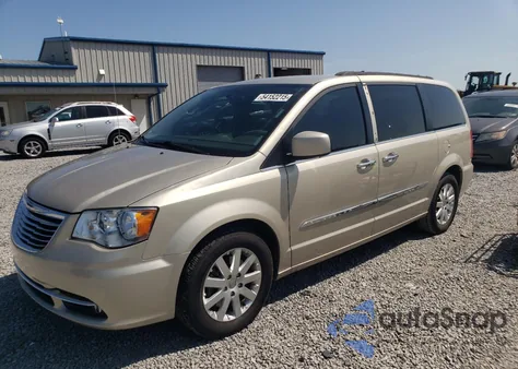 2015 Chrysler Town & Country Touring from USA, damaged, VIN 2C4RC1BG5FR629878